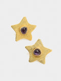 Pendientes Estrellas Con Piedras