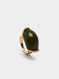 Anillo Maxi Efecto Piedra