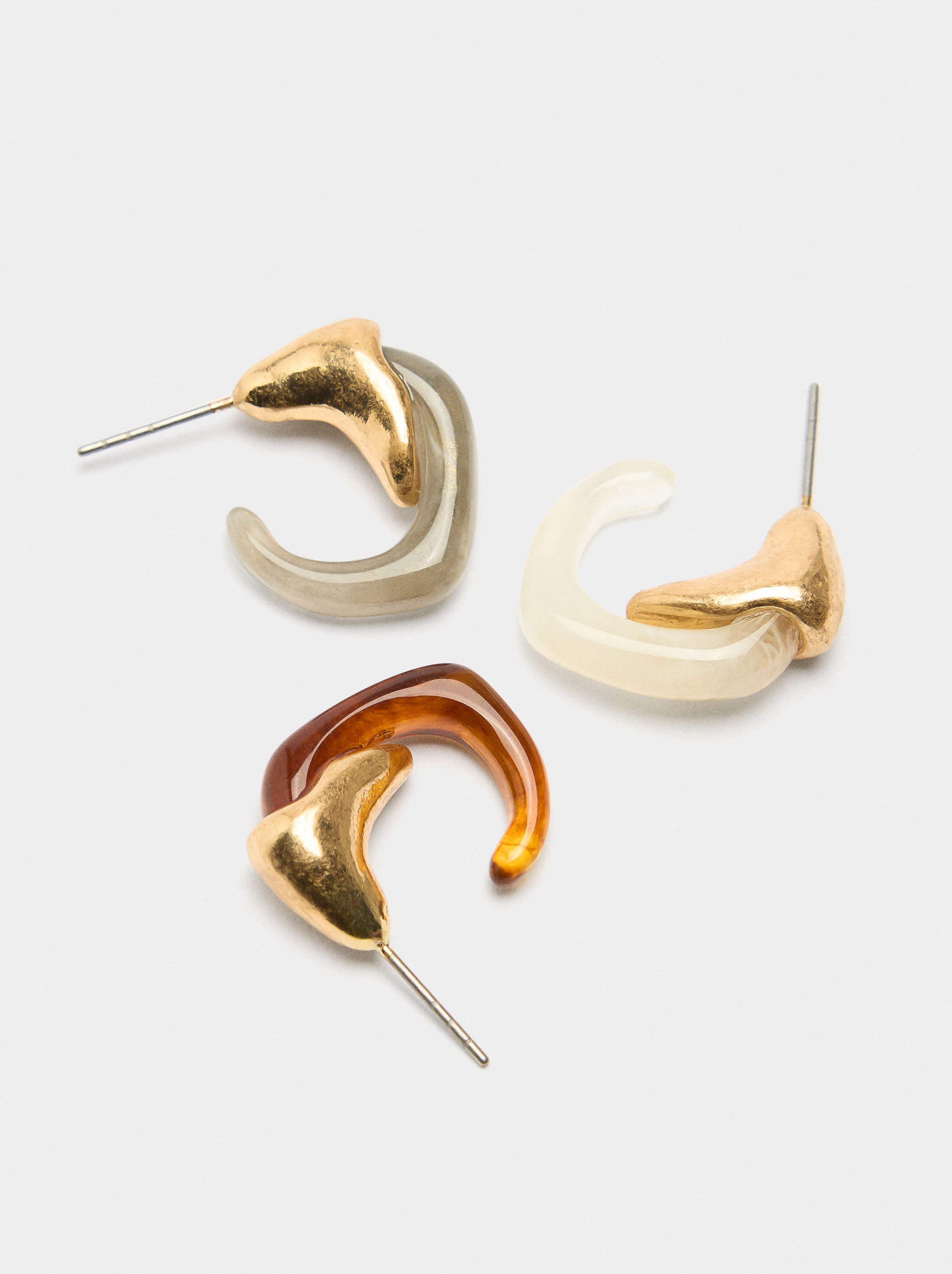 Set De Aros De Resina