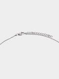 Collar Con Cristales - Acero Inoxidable