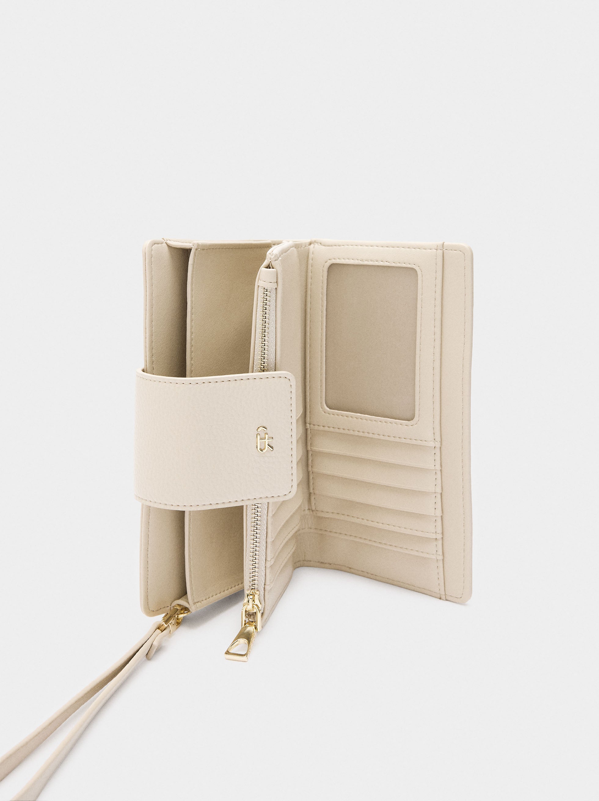 Cartera Con Bolsillo Para Móvil