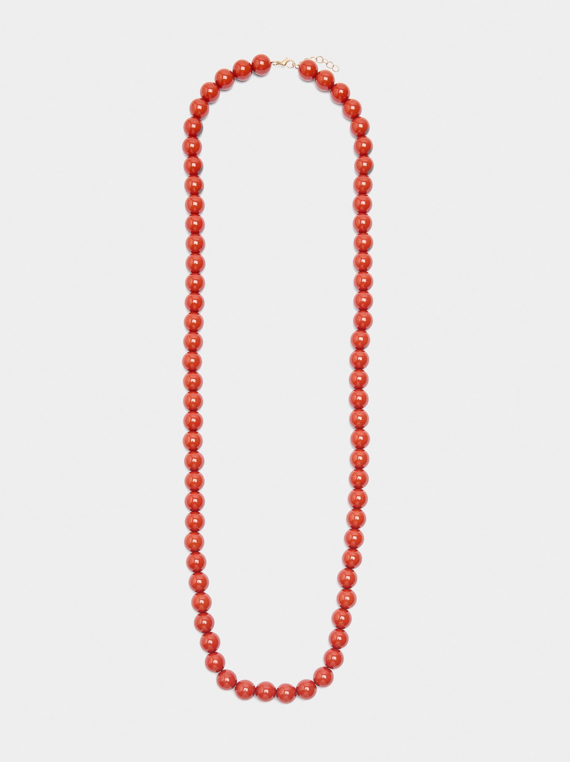 Collar Largo De Cuentas