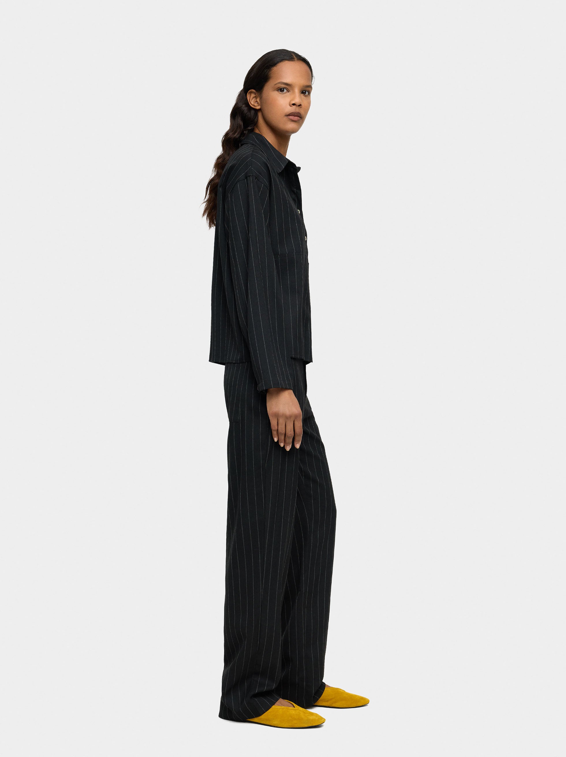 Camisa Con Raya Diplomática