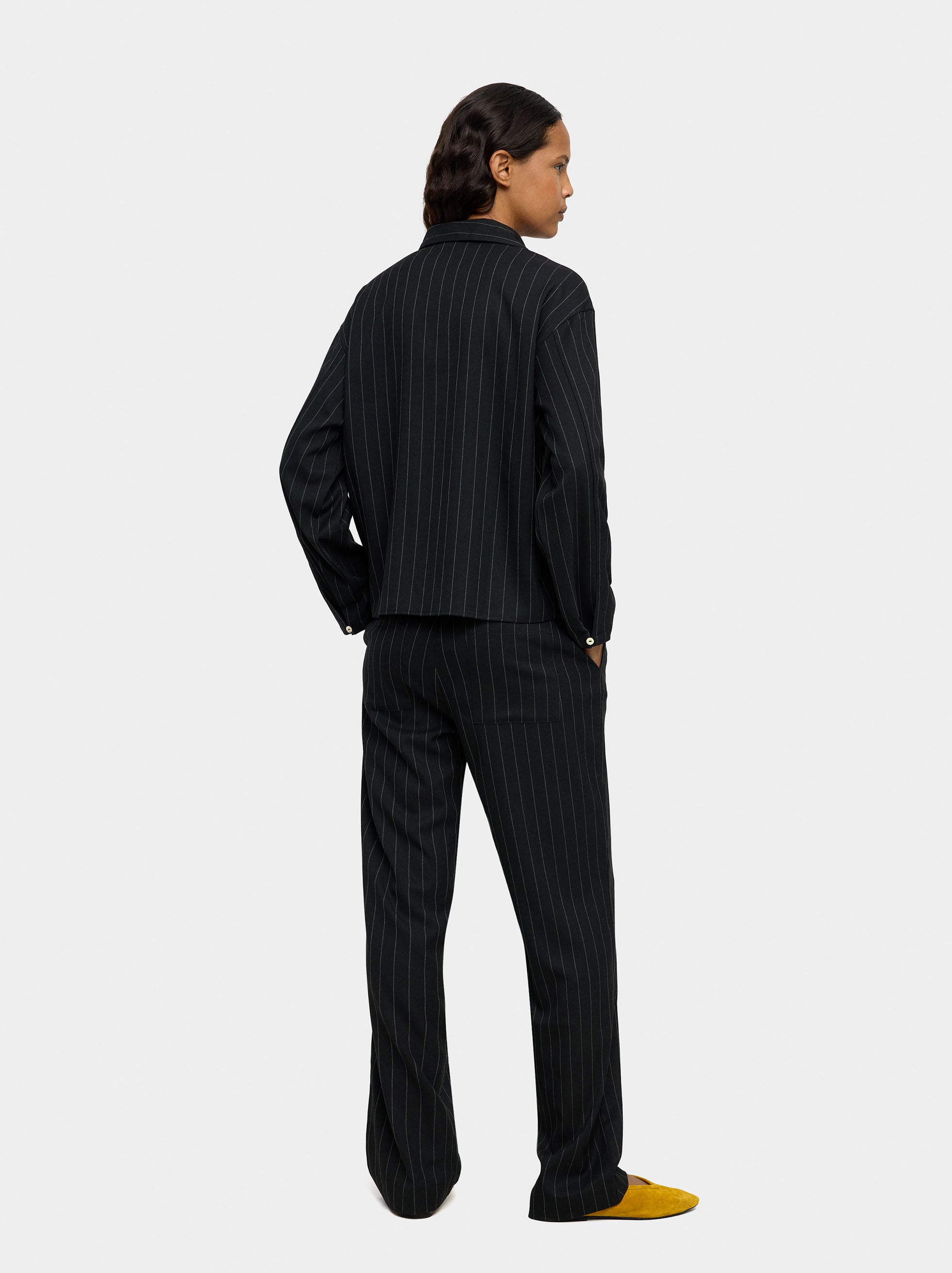 Camisa Con Raya Diplomática