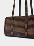 Bolso Bowling De Piel Estampado Animal