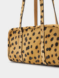 Bolso Bowling De Piel Estampado Animal