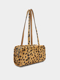 Bolso Bowling De Piel Estampado Animal