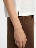 Pulsera Con Circonitas - Acero Inoxidable