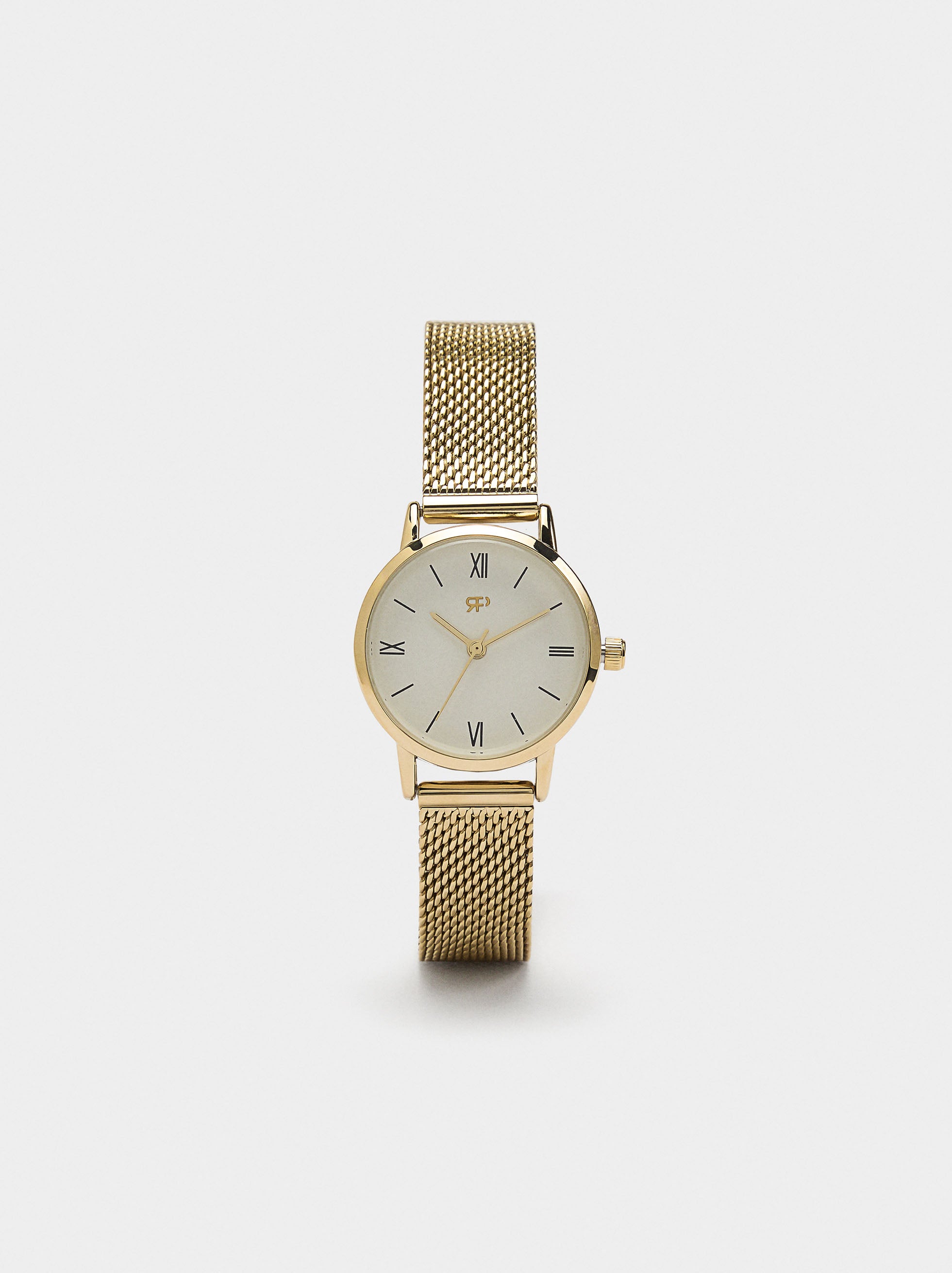 Reloj Pulsera De Malla Metálica De Acero