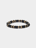 Pulsera Elástica De Cuentas Bicolor