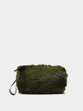 Bolso De Mano Efecto Pelo