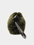 Bolso De Mano Efecto Pelo