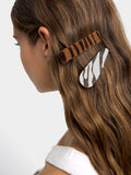 Set De Ganchos Con Piel