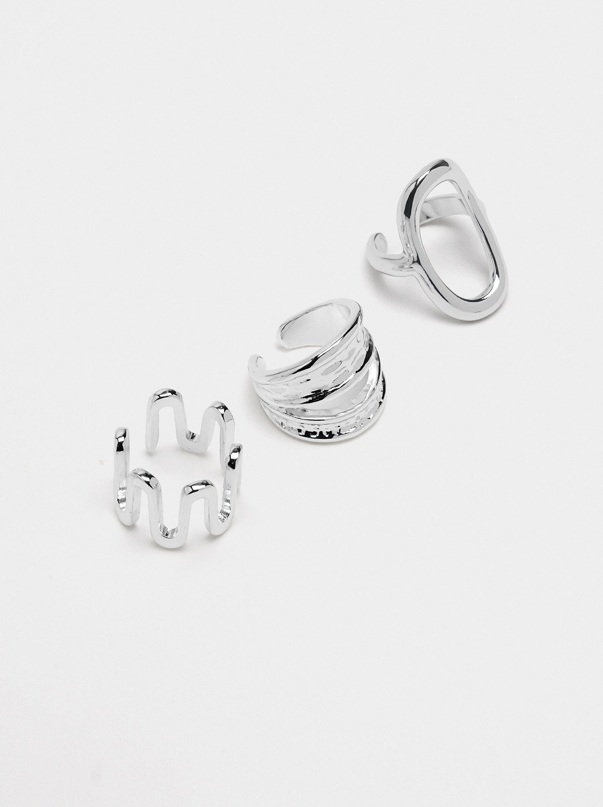 Set De Anillos Largos