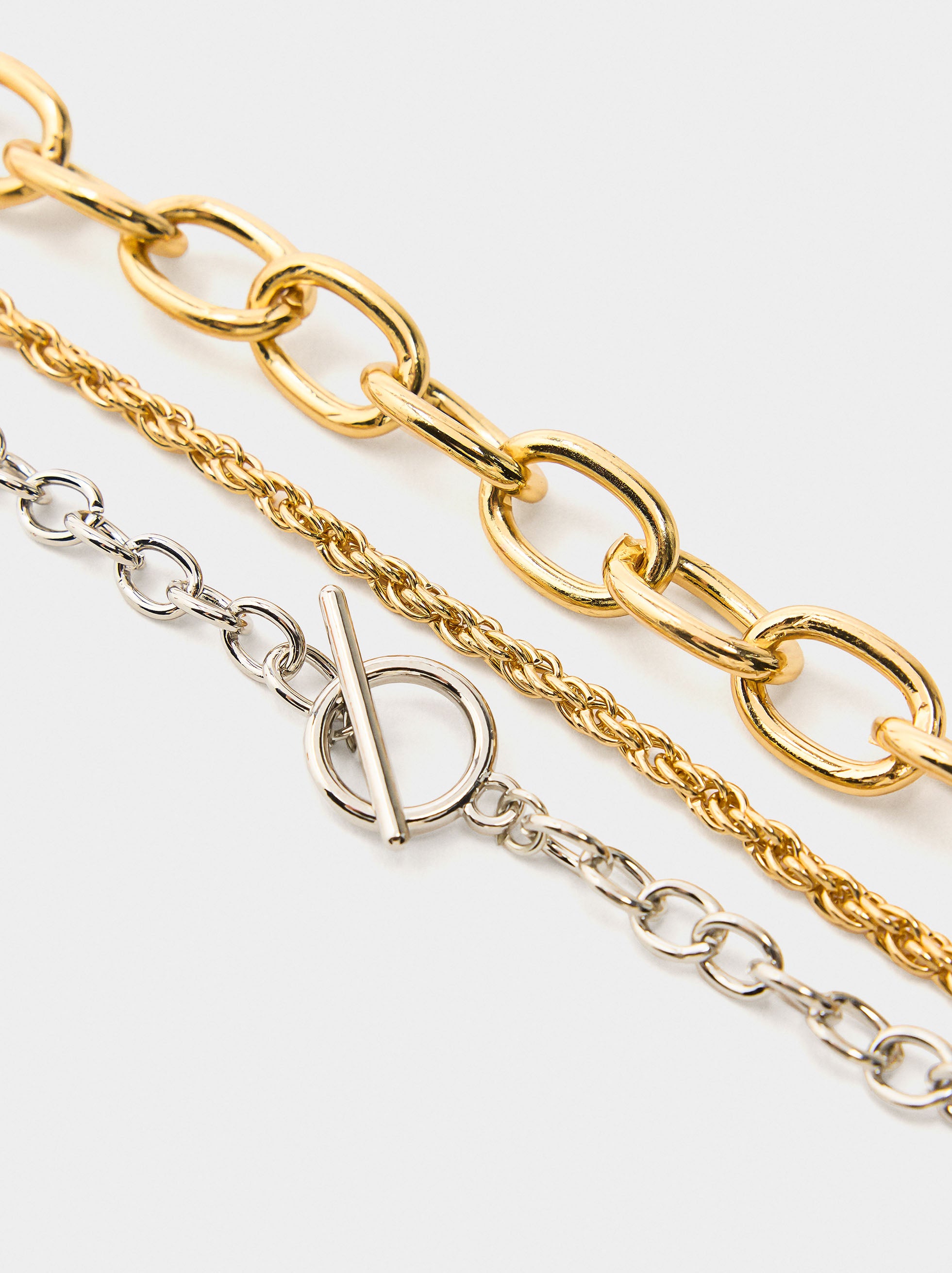 Set De Collares De Eslabones
