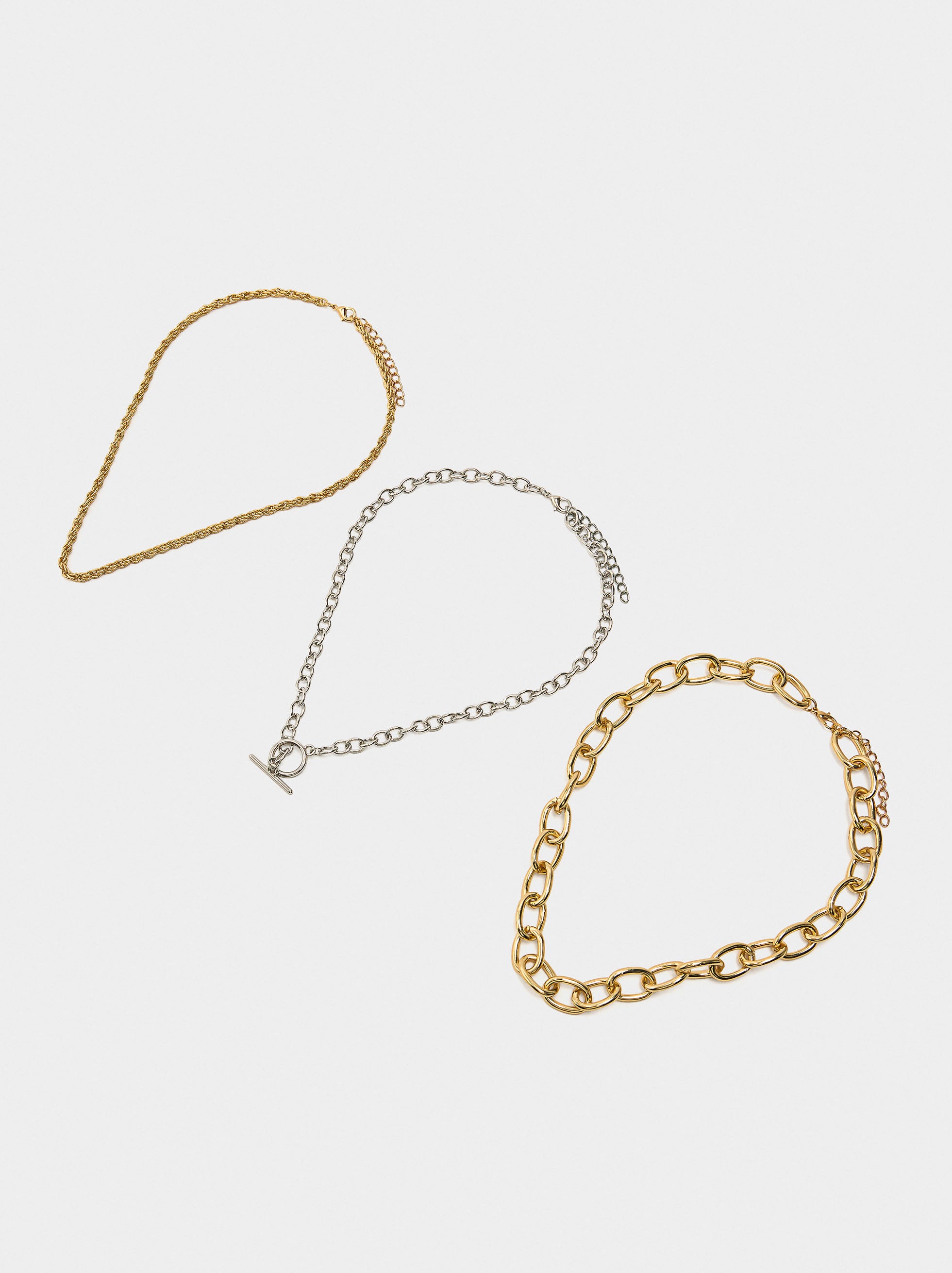 Set De Collares De Eslabones
