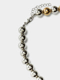 Collar Corto Con Abalorios