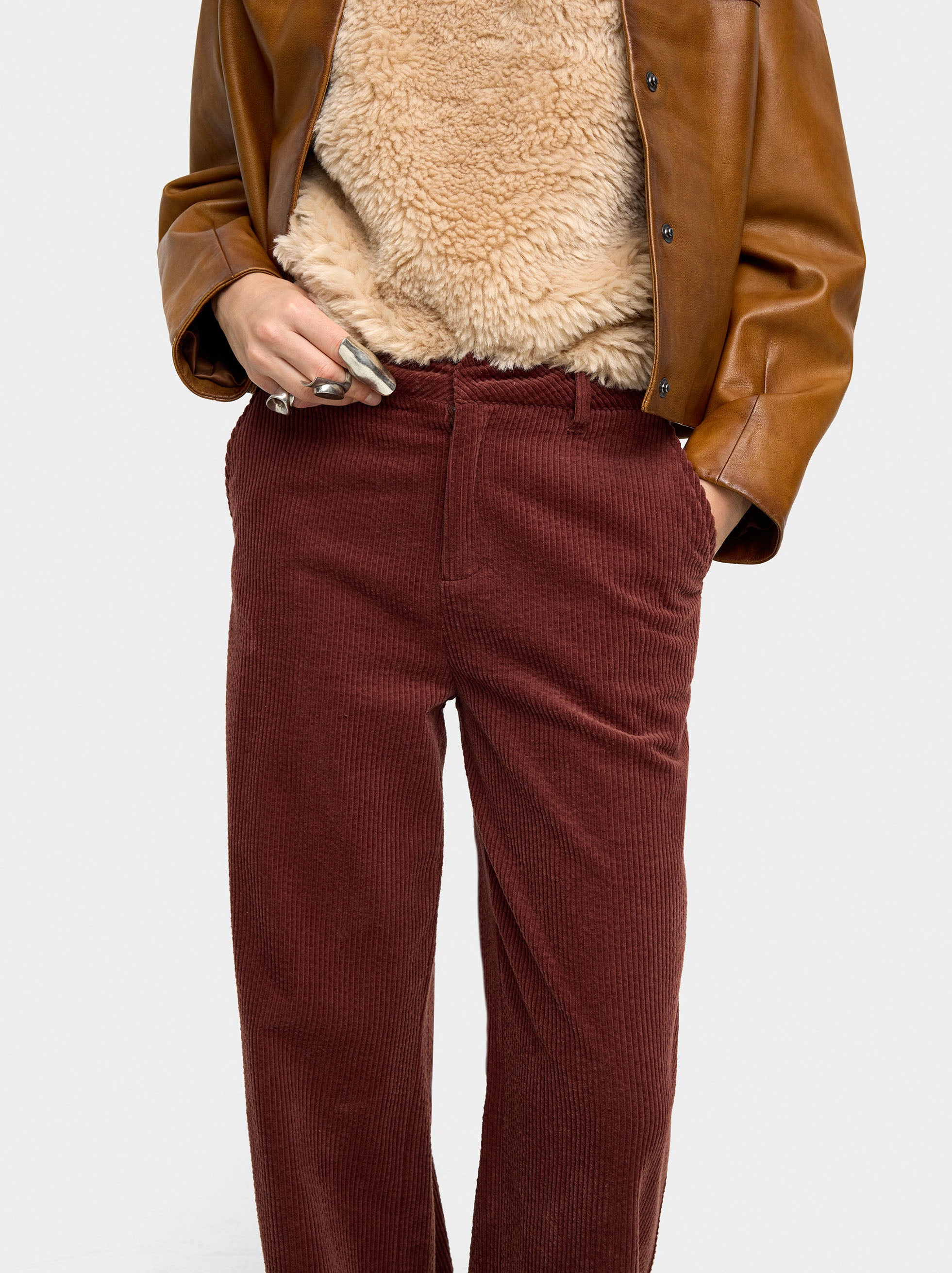 Pantalón De Pana 100% Algodón