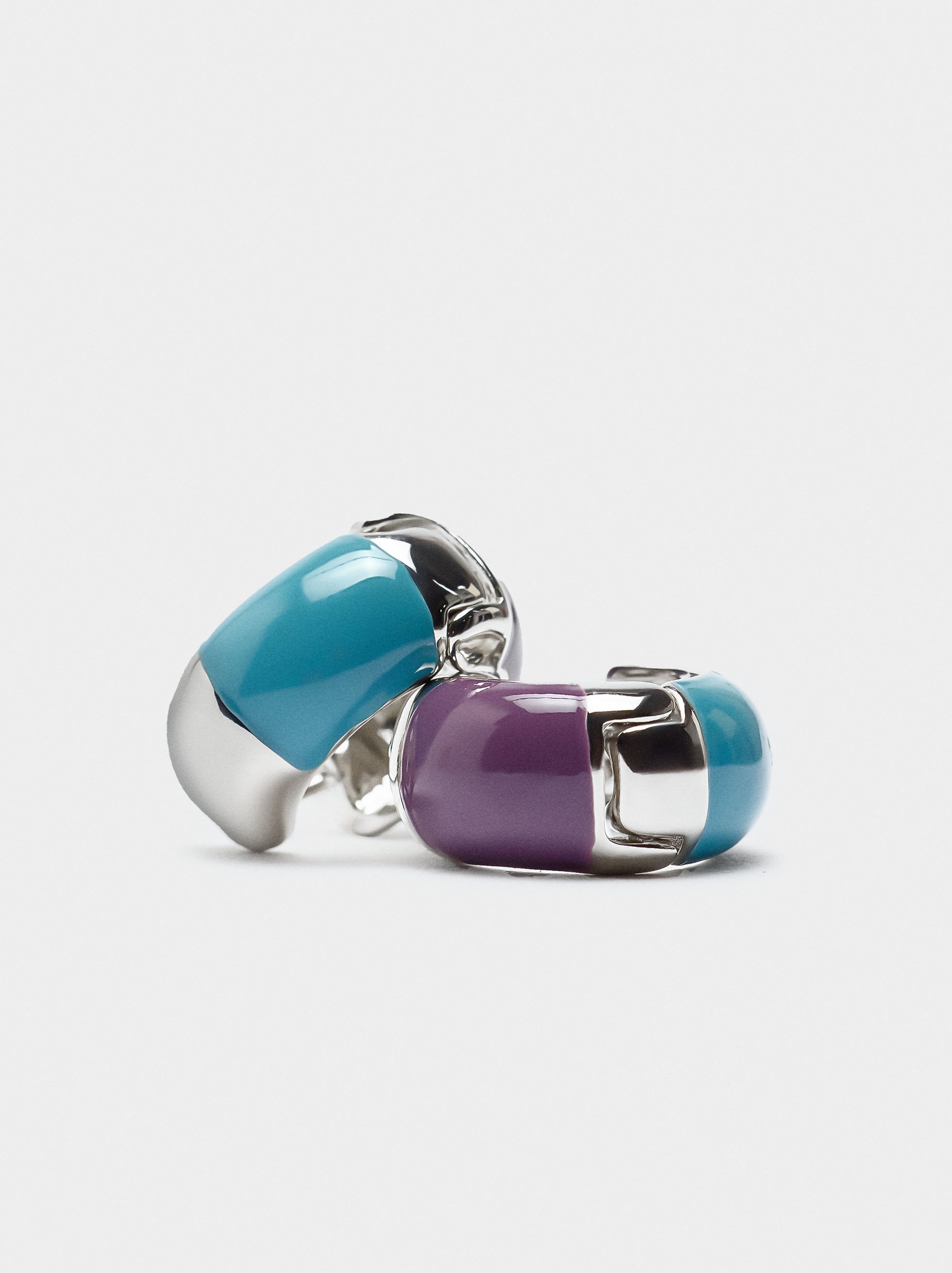 Aros Con Esmaltado