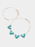 Set De Collares Corazones