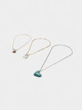 Set De Collares De Eslabones Corazón