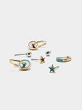 Set De Pendientes Con Esmalte