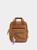 Mochila De Nylon Con Colgante