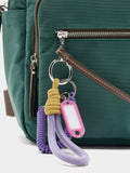 Mochila De Nylon Con Colgante