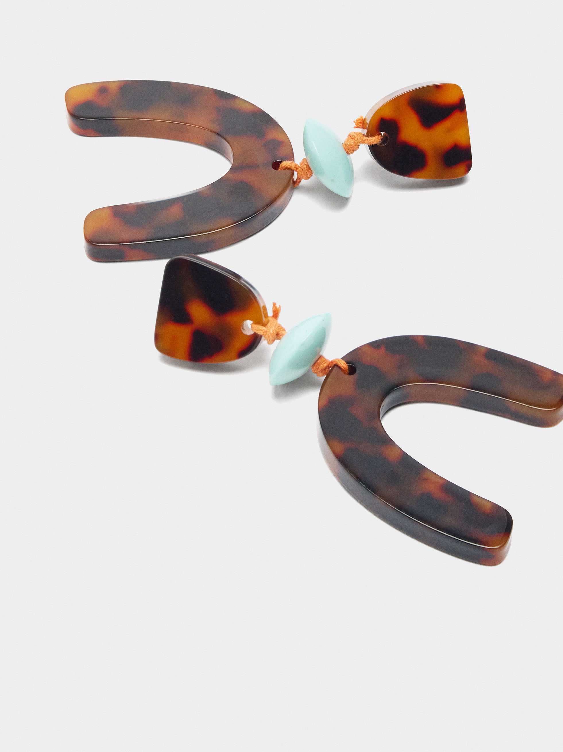 Pendientes De Arco Efecto Carey