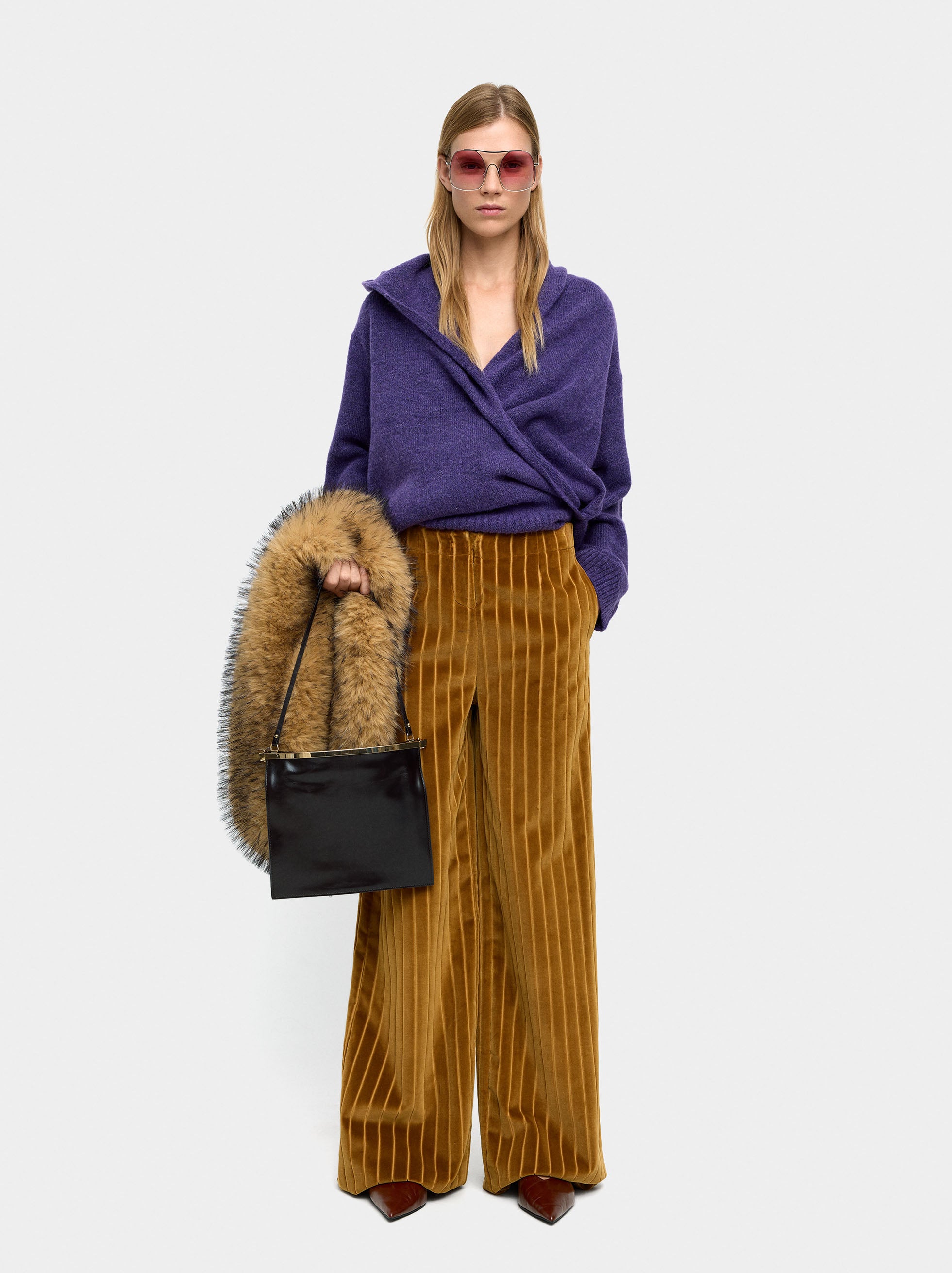 Jersey De Punto Cruzado