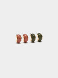 Set De Aros Efecto Piedra