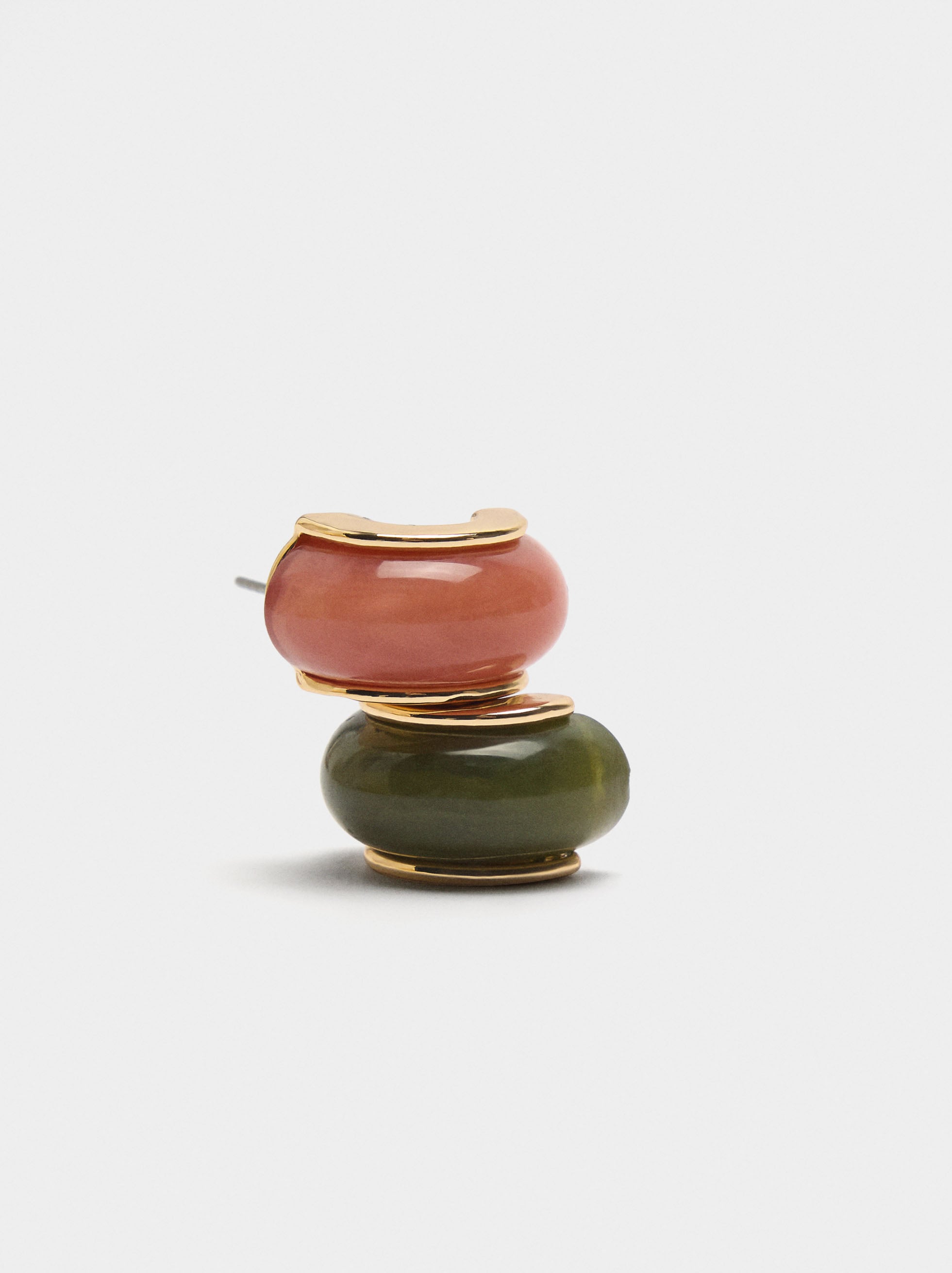 Set De Aros Efecto Piedra