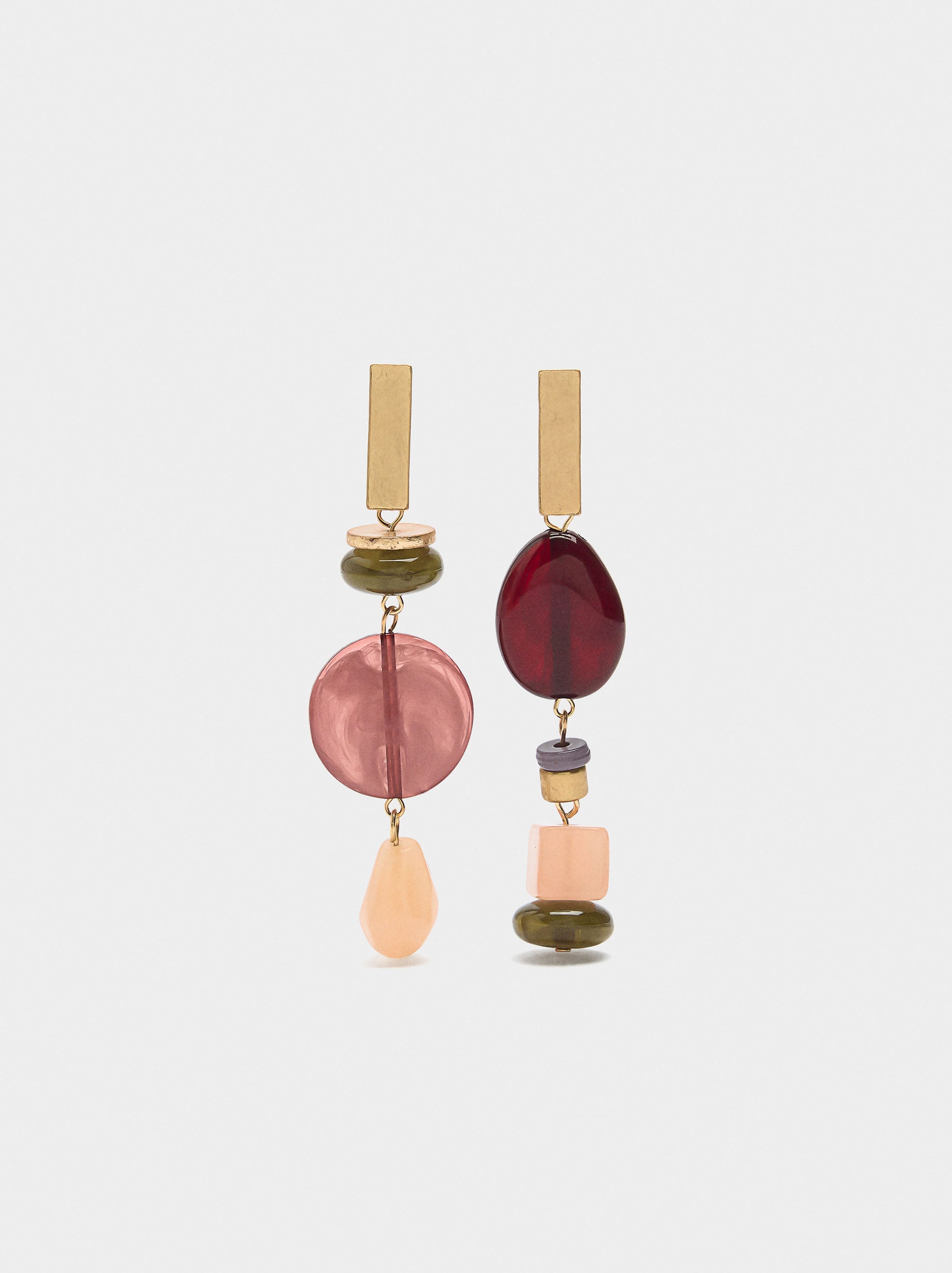 Pendientes Largos Asimétricos