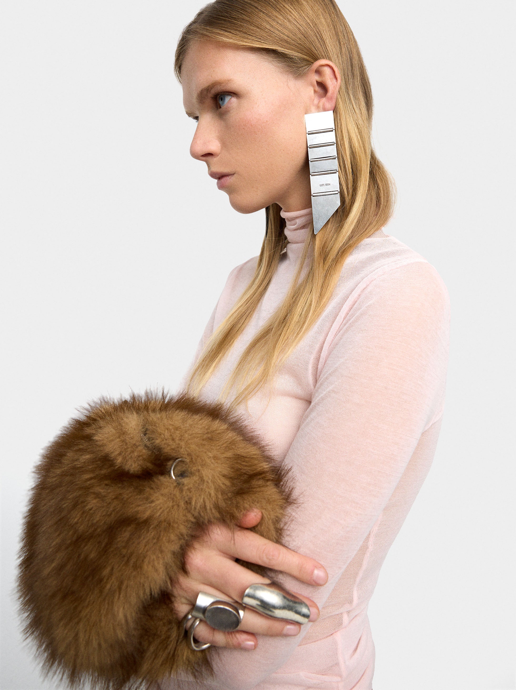 Pendientes Largos Rectángulo