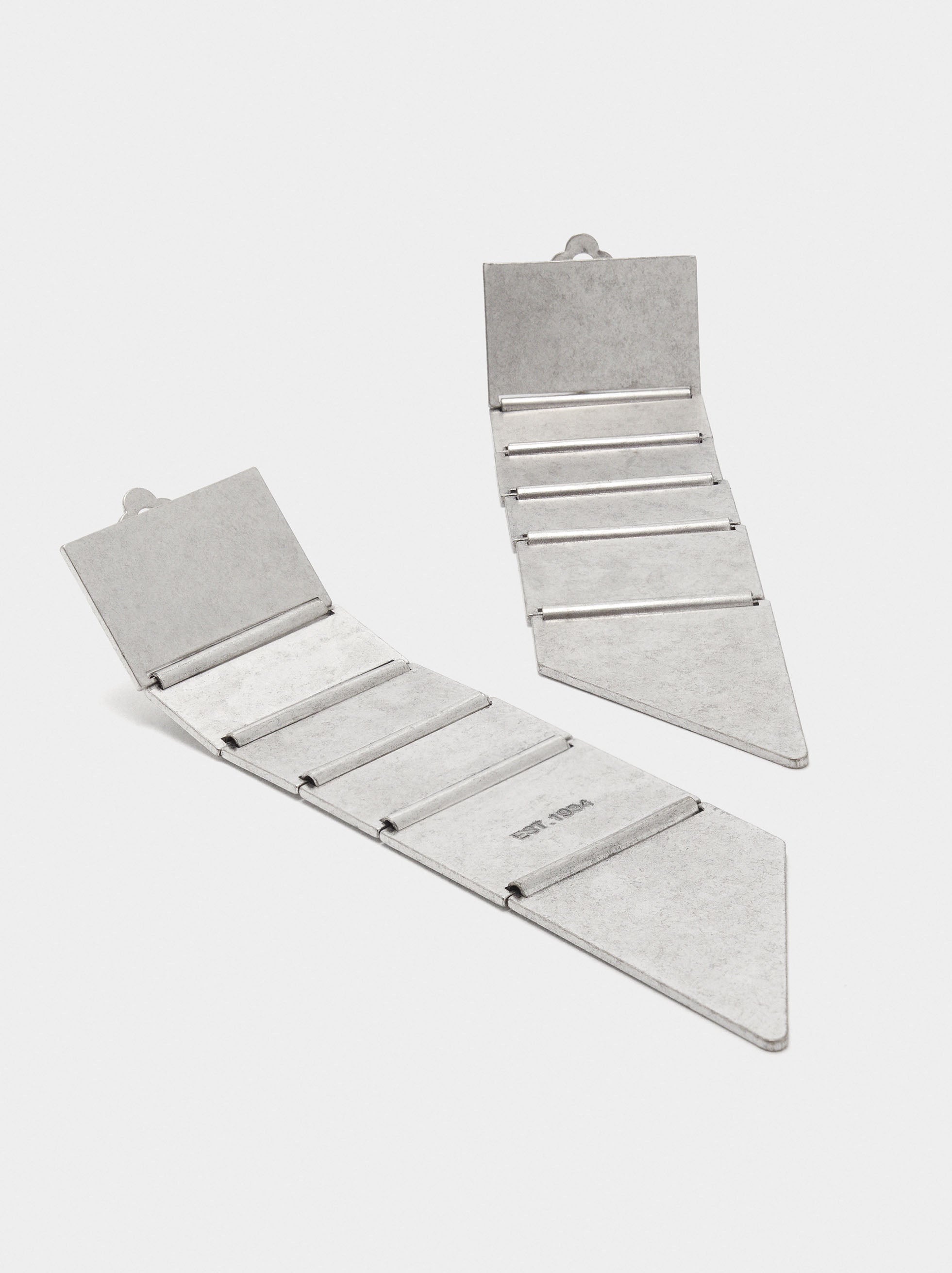 Pendientes Largos Rectángulo