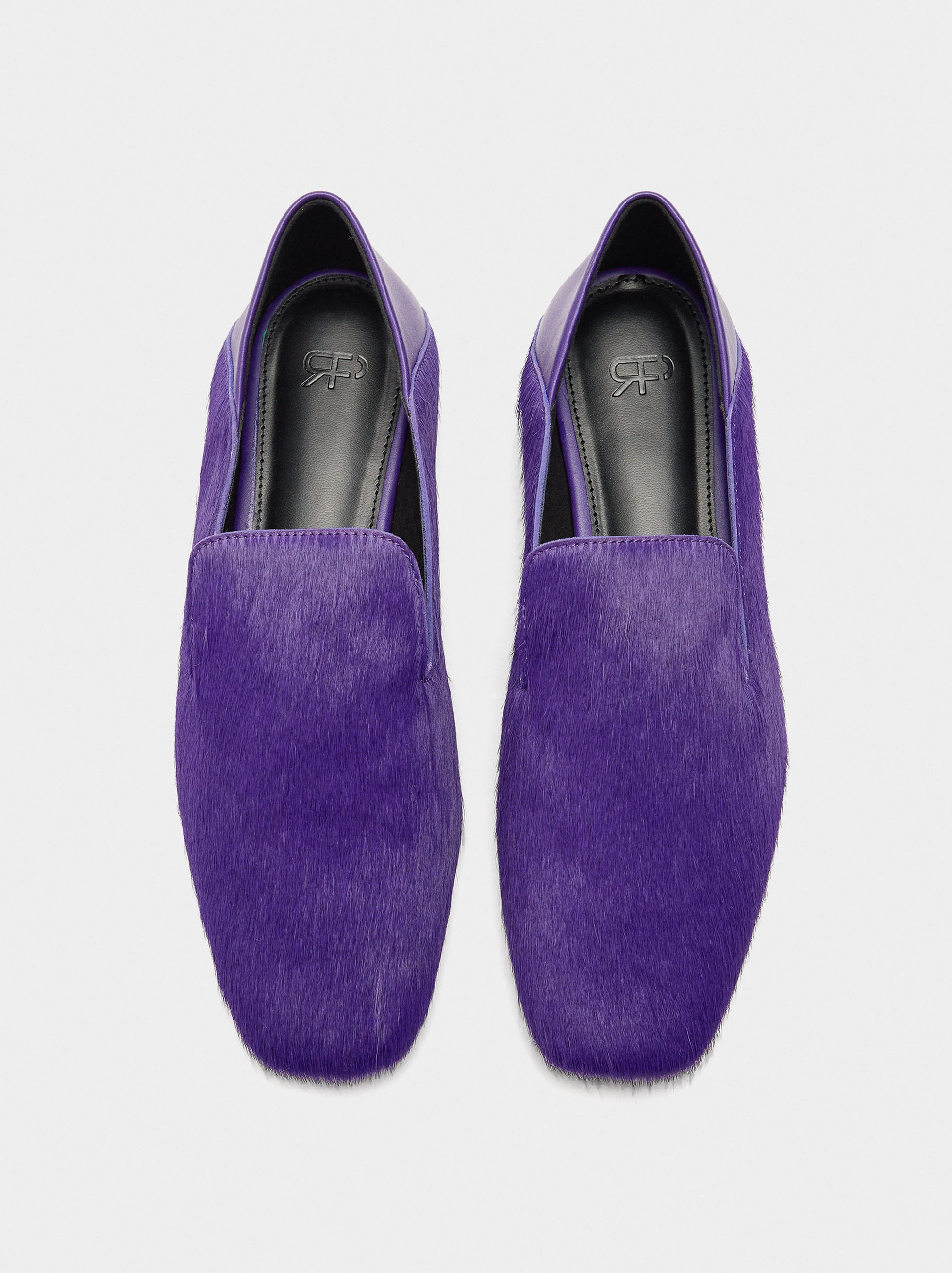 Zapatos Planos De Piel