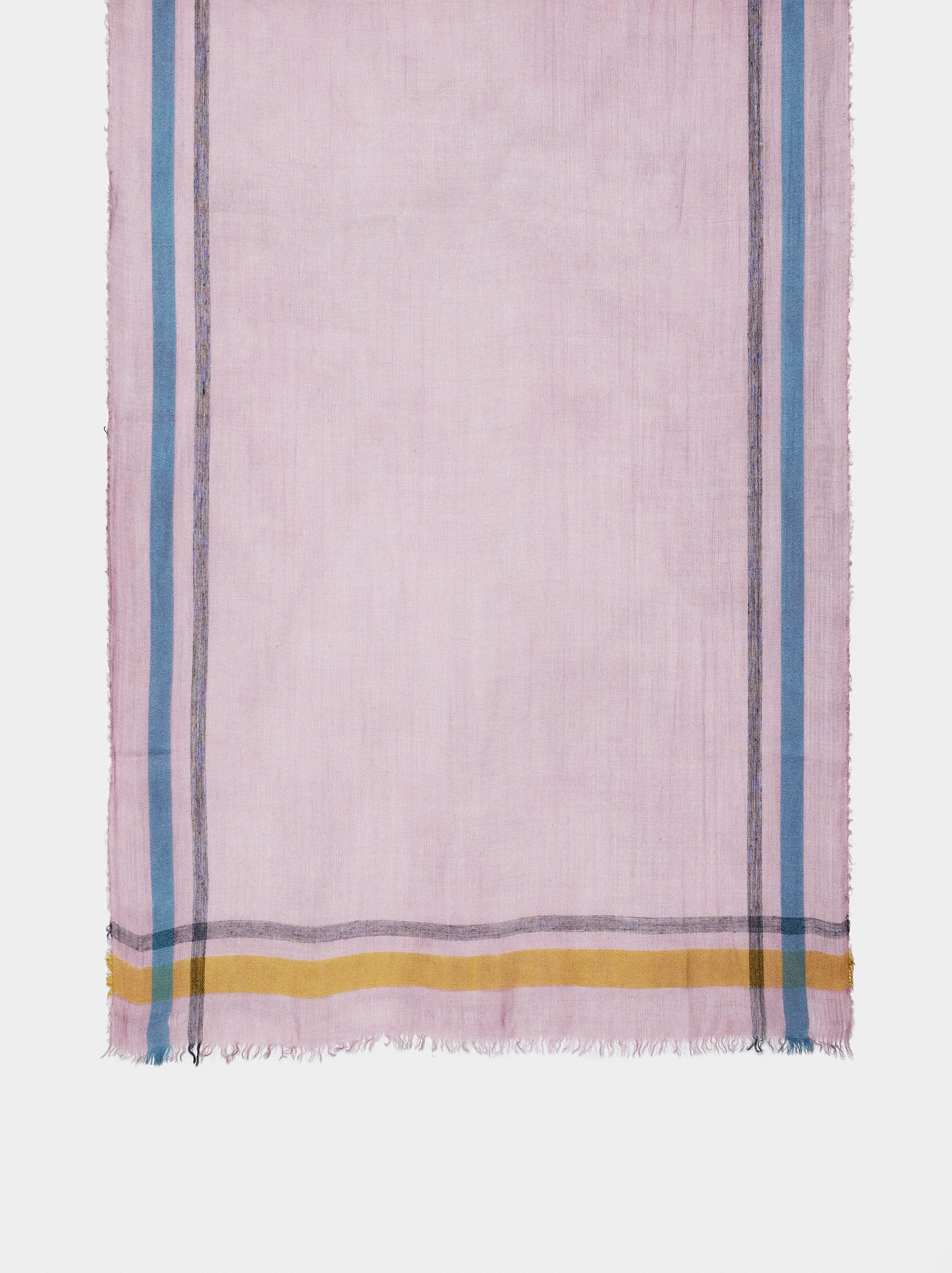 Pashmina Estampada Con Lana