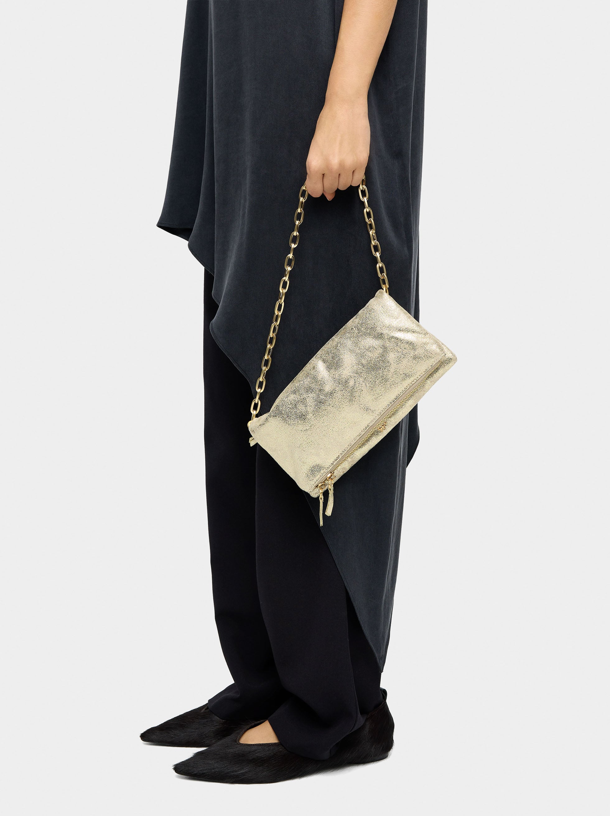Bolso Metalizado Para Fiesta