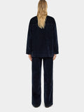 Chaqueta Denim Efecto Terciopelo