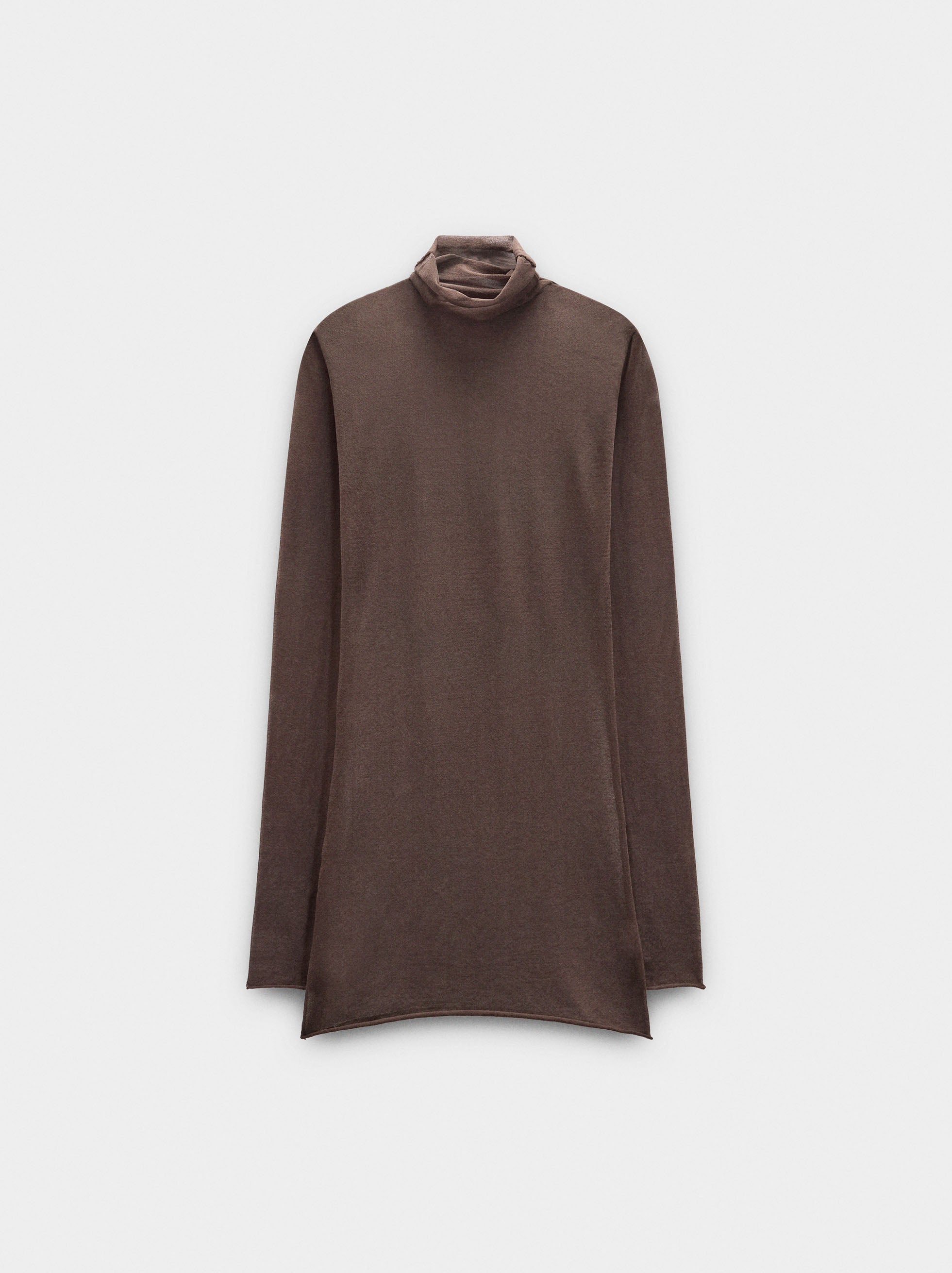 Jersey De Punto Cuello Alto