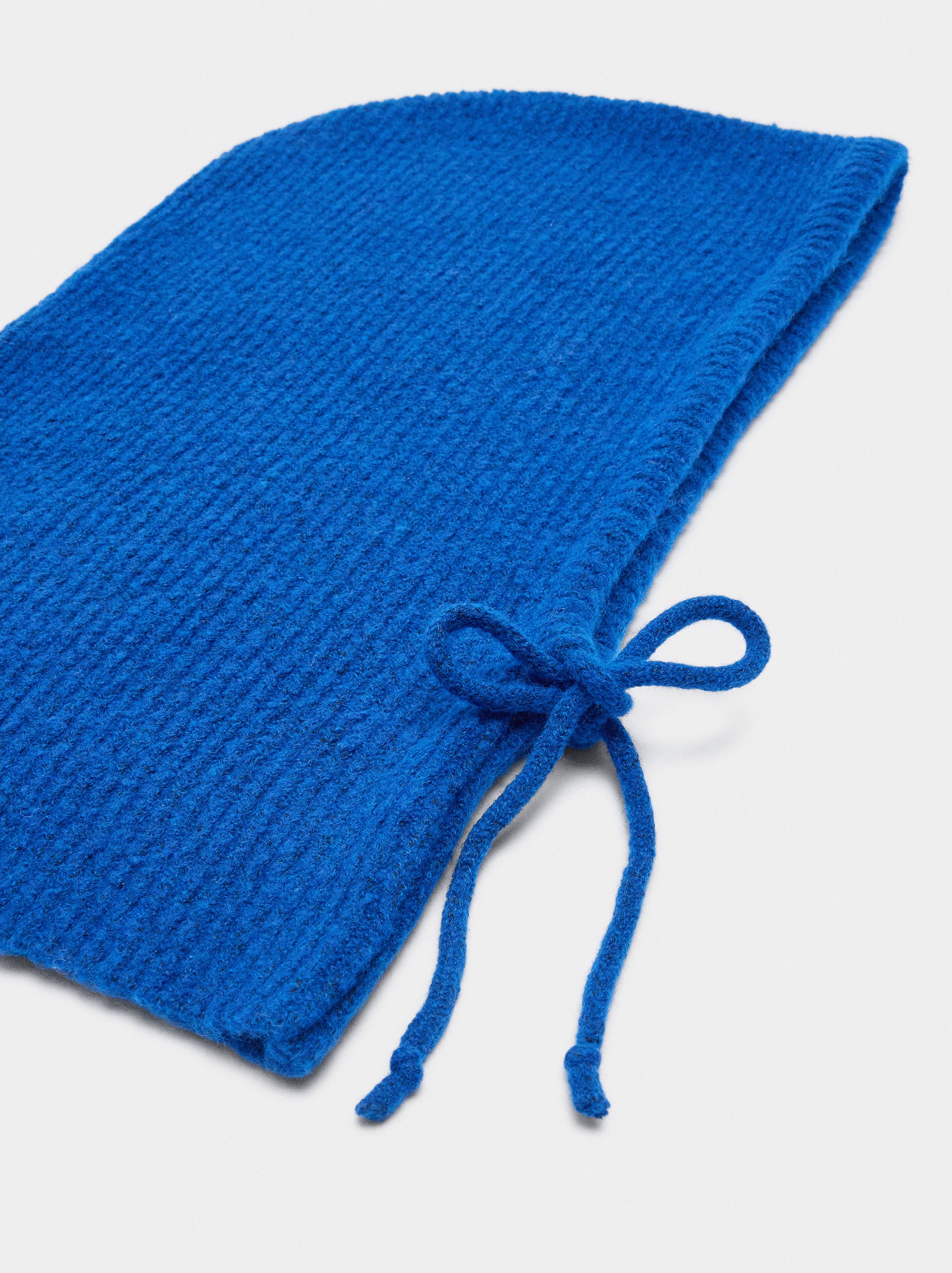 Balaclava De Punto Con Tiras