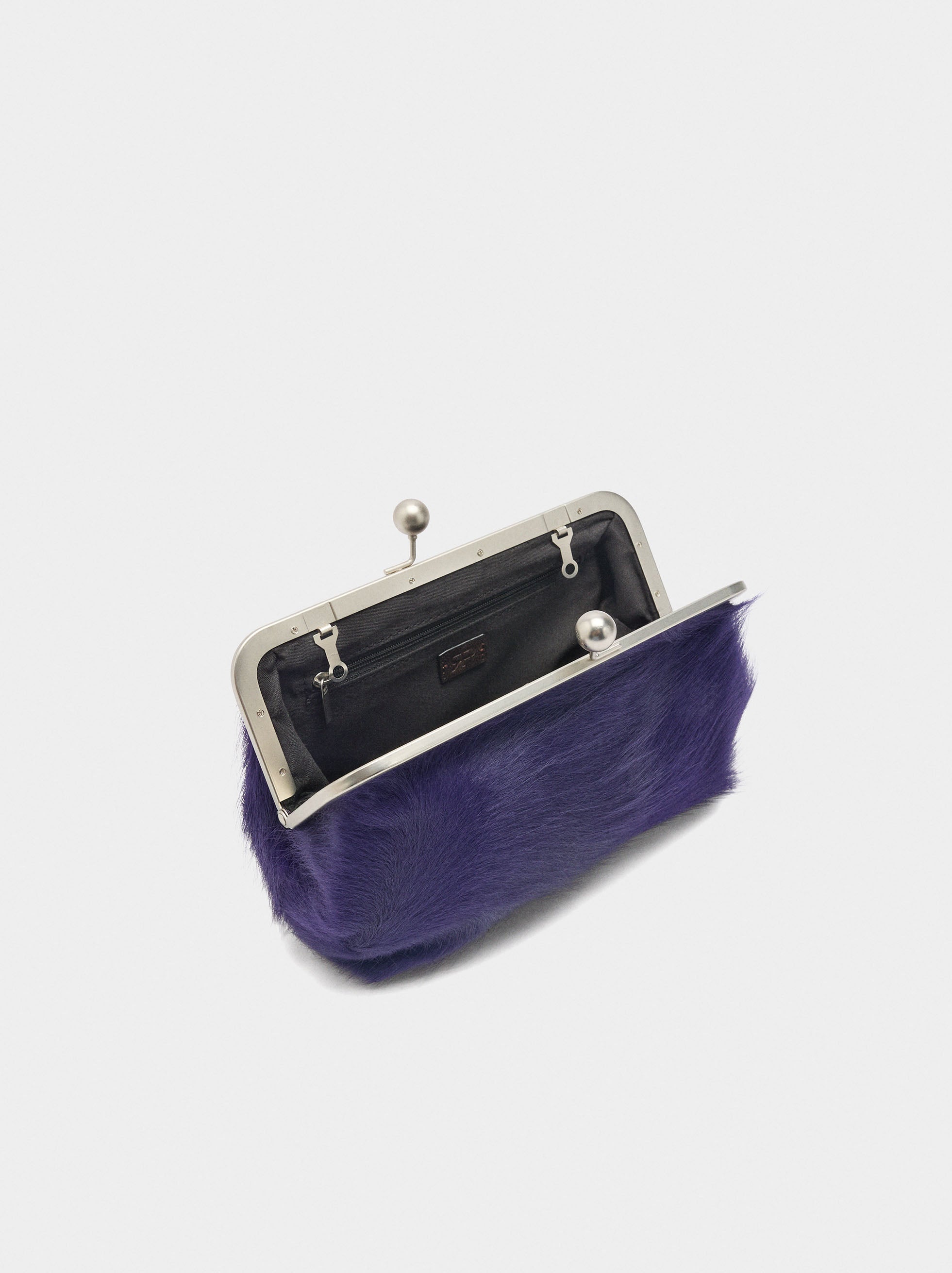 Bolso De Mano De Piel