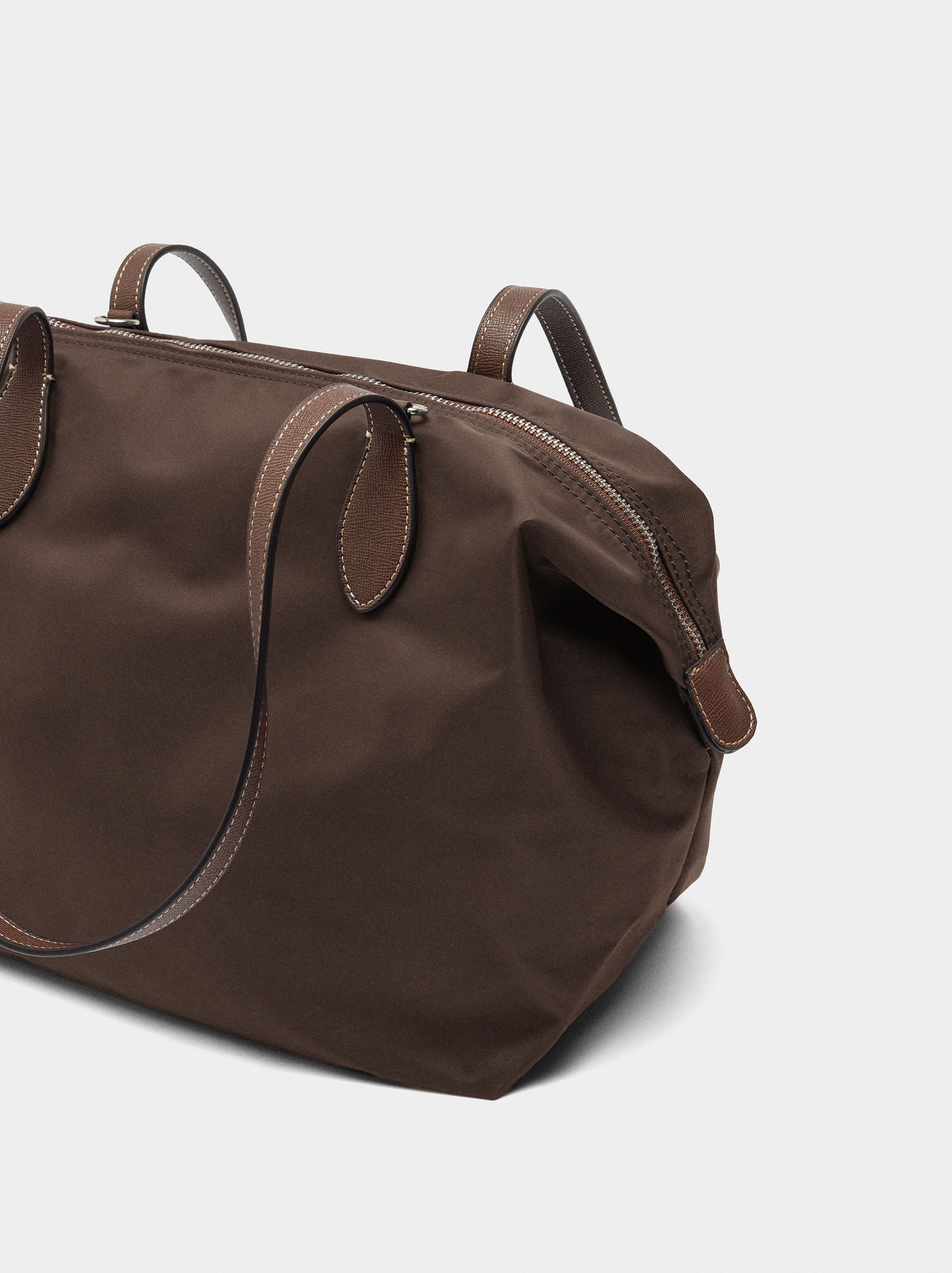 Bolso Shopper De Nylon L