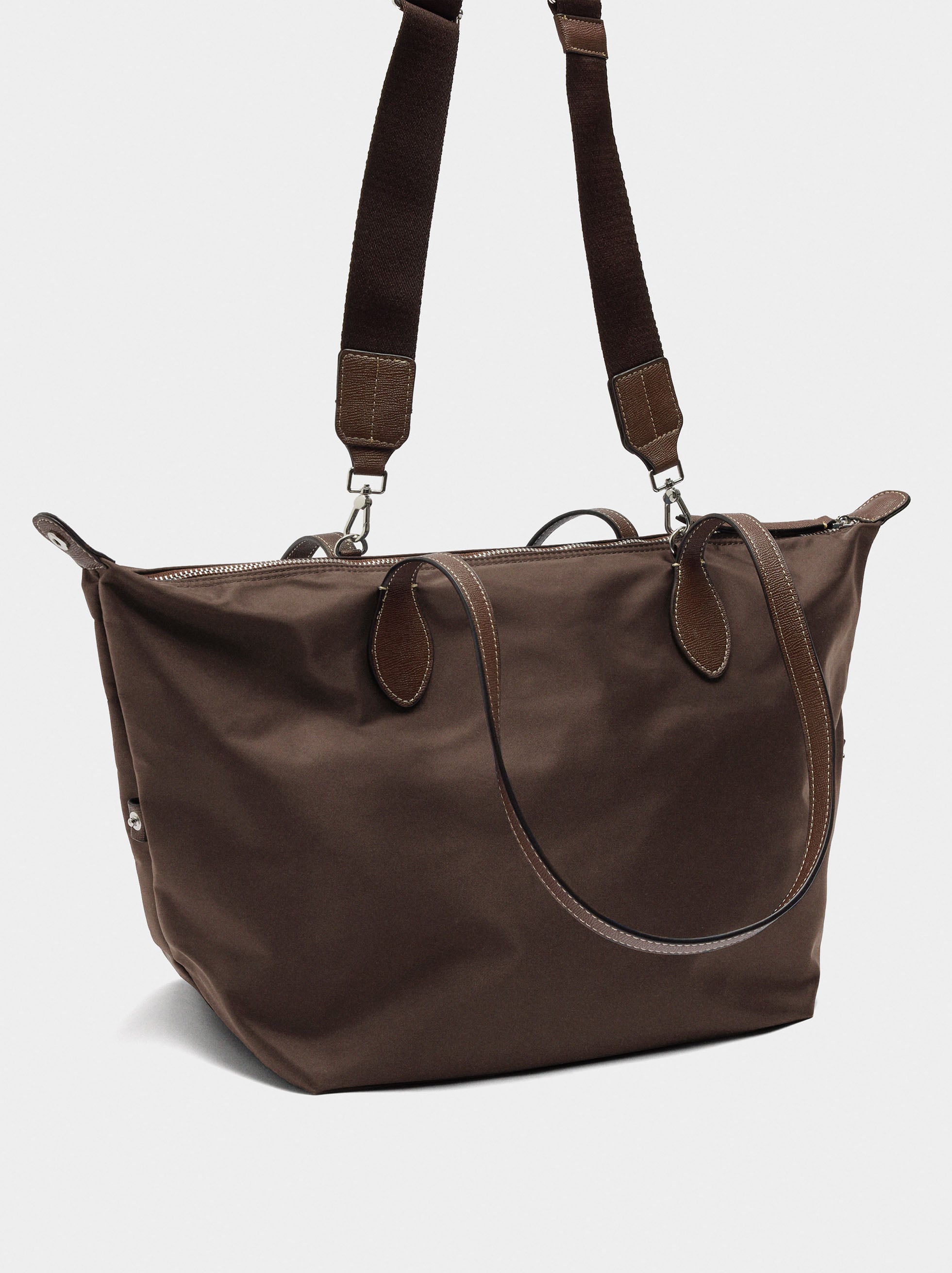 Bolso Shopper De Nylon L