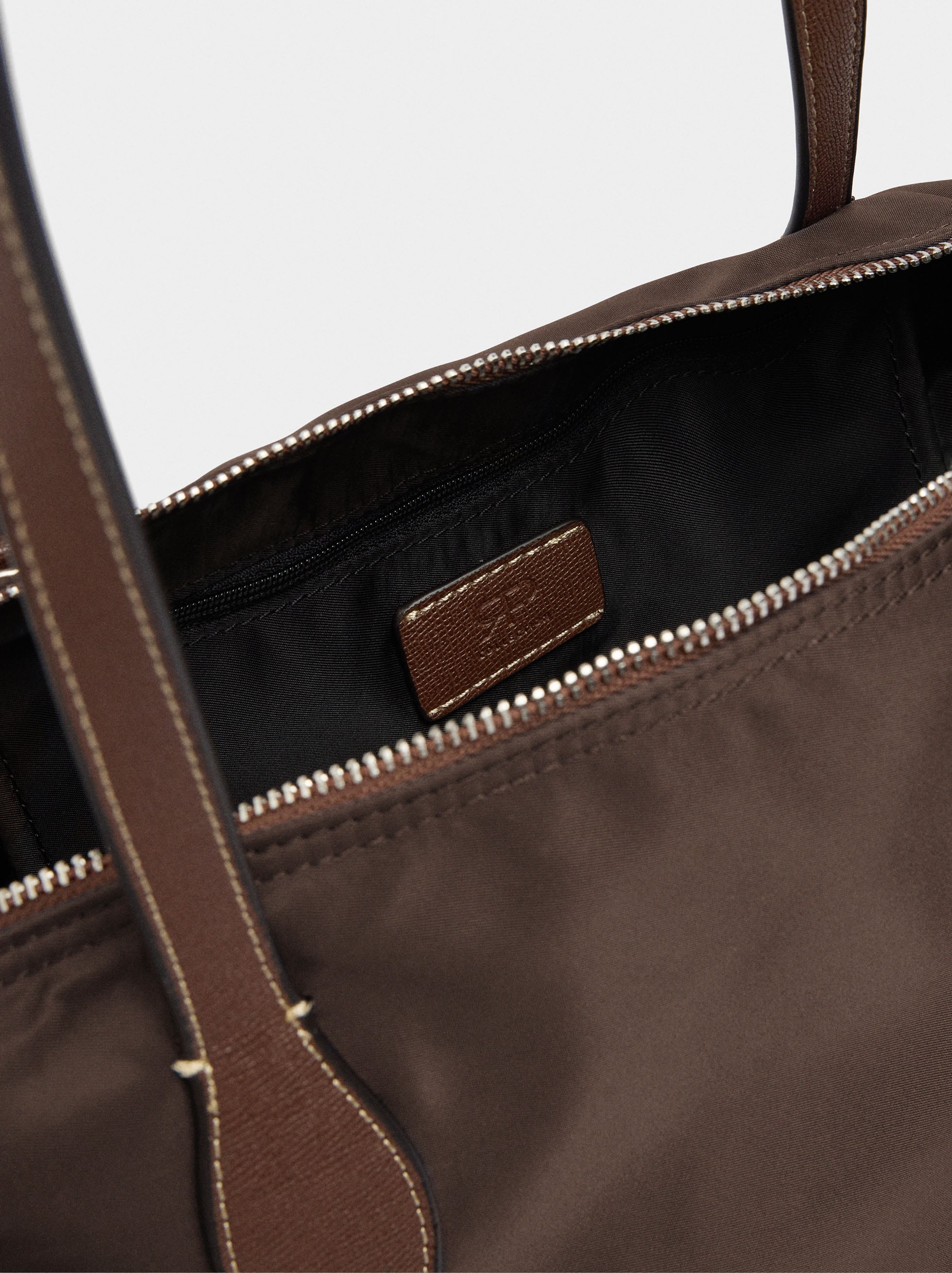 Bolso Shopper De Nylon L