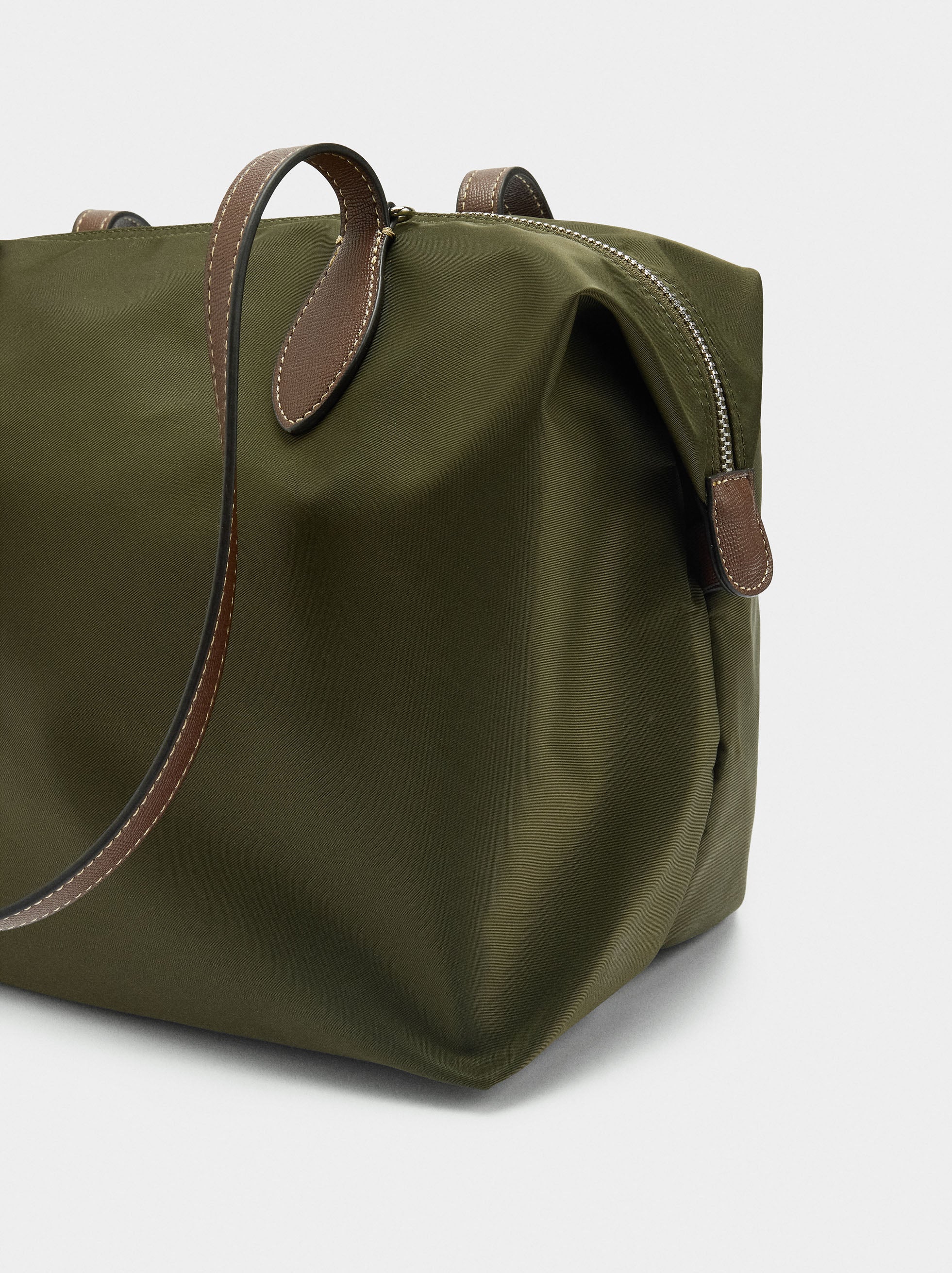 Bolso Shopper De Nylon L