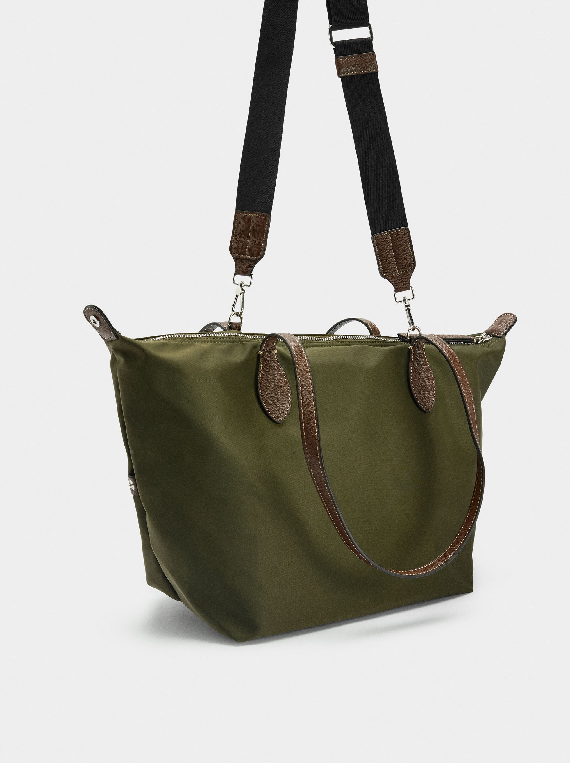 Bolso Shopper De Nylon L