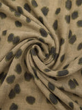 Pañuelo Con Estampado Animal