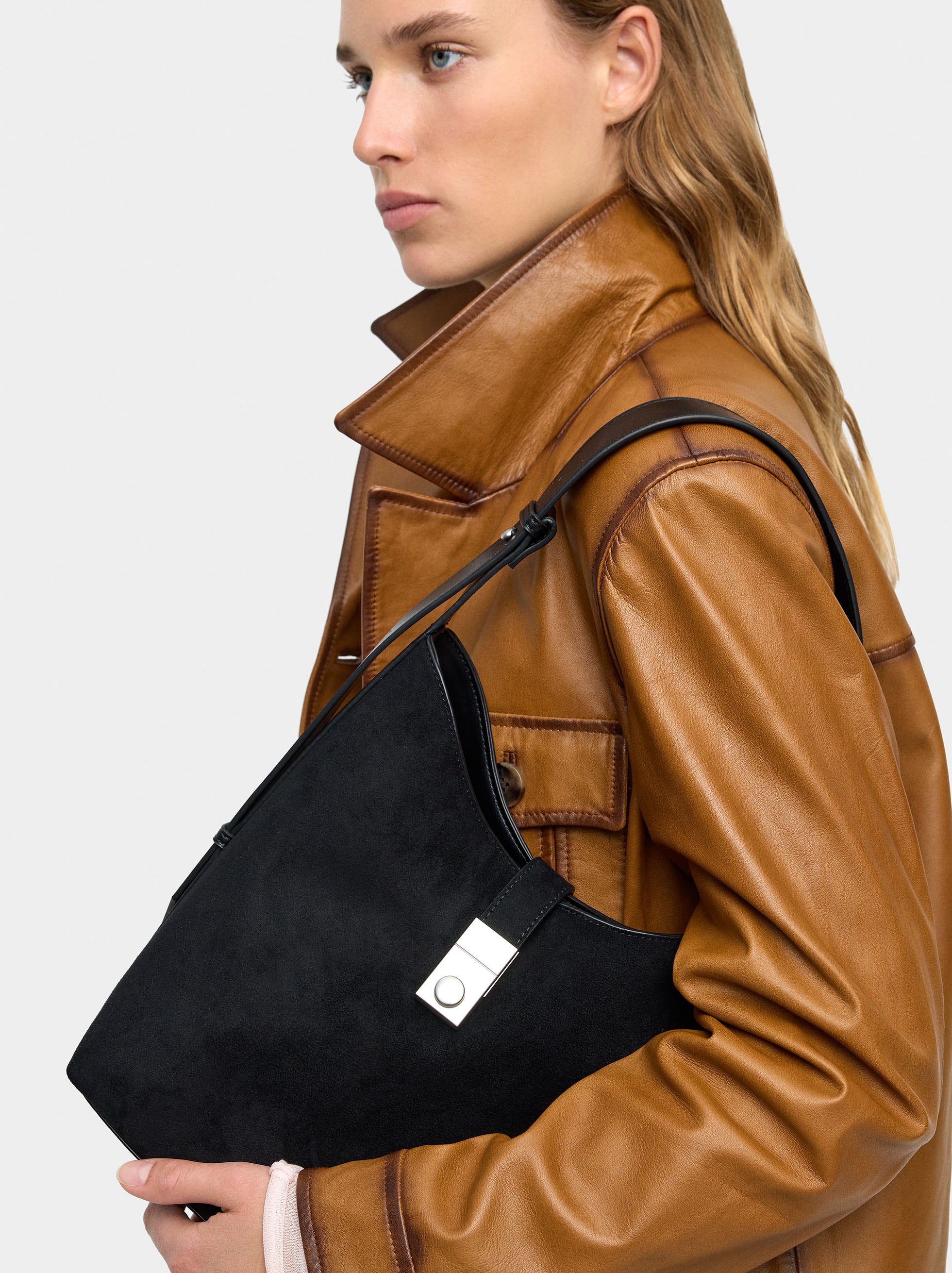 Bolso De Hombro Con Bolso Bandolera