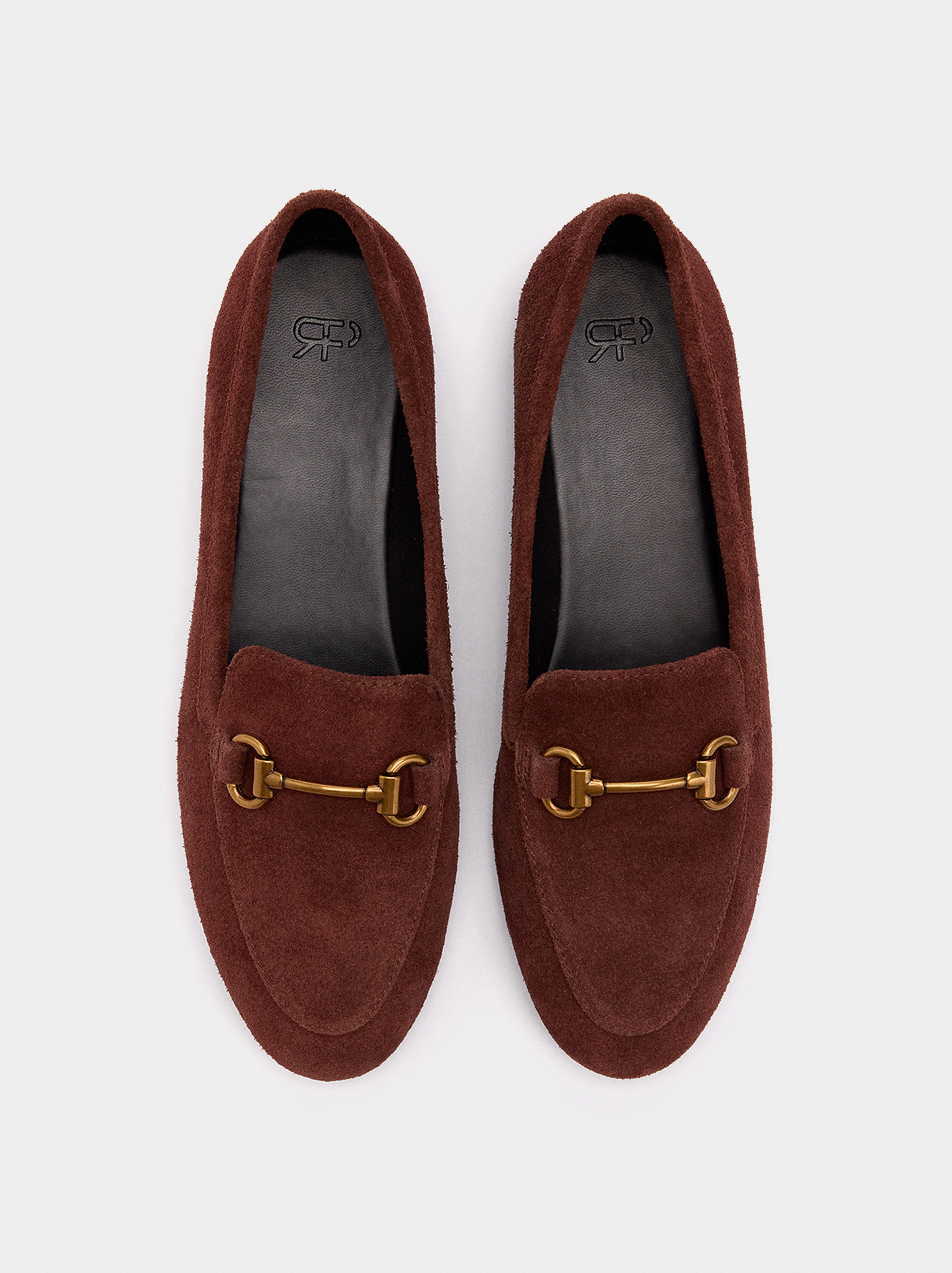 Mocasines De Piel Con Hebilla